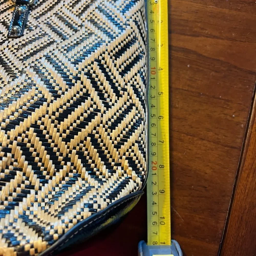 Nine West large wicker bag